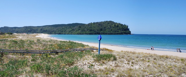 Strand von Whangamata.